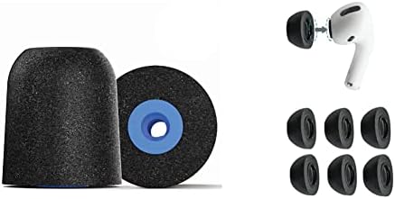 Transform Your Listening Experience with Comply Memory Foam Replacement Ear Tips for Shure Earphones – Unmatched Noise Isolation, Optimal Comfort, and Secure Fit – Black, Large (3 Pairs) – Perfect for Audiophiles Seeking Enhanced Sound Clarity and Longevity