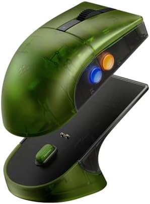 Elevate Your Gaming with the AKNES 8 Bit Do Retro R8 Wireless Mouse – Precision PAW 3395 Sensor, 26,000 DPI, Customizable Buttons, and Ergonomic Design for Unmatched Comfort and Speed – Xbox Compatible with Charging Dock for Ultimate Convenience and Performance