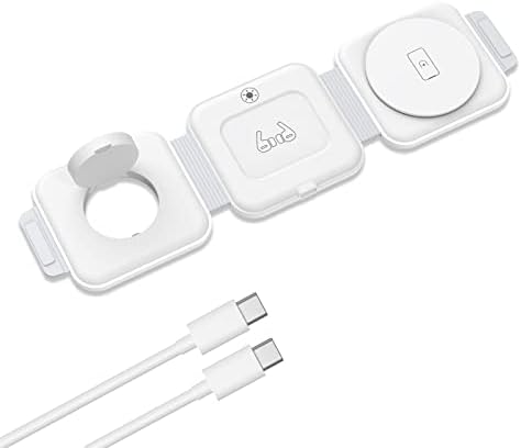 Streamlined Power: ORIA 3-in-1 Foldable Wireless Charger for i OS – Rapid Charging Pad with Status Indicator & Compact Design for i Phone, Apple Watch, and Air Pods in Elegant White Finish Streamlined Power: ORIA 3-in-1 Foldable Wireless Charger for i OS – Rapid Charging Pad with Status Indicator & Compact Design for i Phone, Apple Watch, and Air Pods in Elegant White Finish