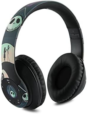 Magical Sally & Friends Bluetooth Headphones – Wireless Over-Ear Design for Kids & Adults – IJOY Nightmare Before Christmas Headset with Built-in Microphone – Exceptional Sound Quality & Universal Device Compatibility for Unmatched Audio Experience
