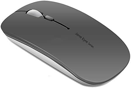Uciefy Q5 Slim Rose Gold Wireless Mouse – Portable Optical Rechargeable Design with Silent Click, USB Receiver & Type C Adapter for Effortless PC, Laptop & Desktop Compatibility – Elevate Your Workspace with Style & Precision