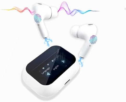 Elevate Your Audio Experience with NC Sound Beats A15 Pro Wireless Earbuds – Advanced Bluetooth 5.4 Connectivity, Immersive Deep Bass, Cutting-Edge Active Noise Cancellation, IPX7 Waterproof Design, Premium Hi-Fi Sound Quality, Intuitive Smart Touch Controls, Perfectly Compatible with Android & i Phone, Ultimate Comfort for All-Day Wear and Adventurous Lifestyles