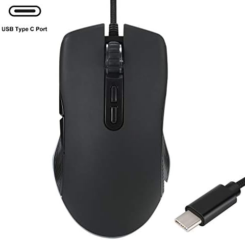 Stay Warm and Productive with the USB C Heated Mouse Pro – Ergonomic Hand Warmer & Adjustable DPI Mouse for Type-C Devices, Includes USB Adapter for Ultimate Compatibility and Comfort.
