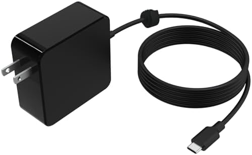 Ultimate 65 W USB-C Power Adapter for Bose DM3 SE, Sound Link Flex & MAX – Fast, Reliable Charging with 6 ft Extended Cable for Unmatched Flexibility – Universal 110-240 V Input for Global Use – Ideal Power Solution for Home, Office, and Travel Enthusiasts