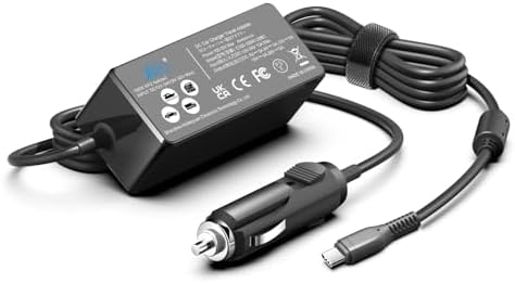 Ultimate 100 W USB-C Car Charger for Laptops & Drones – Fast Charging Adapter for Mac Book Pro/Air, Dell, HP, Lenovo, MSI, and More – Versatile 12 V-24 V DC Power Supply with 2.6 m Cable – Reliable & Efficient Charging for All Your Devices on the Go!