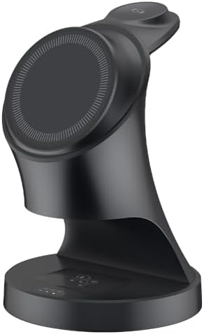 All-in-One 3-in-1 Magnetic Wireless Charging Station for Apple Devices – 18 W Fast Mag-Safe Charger Dock Compatible with i Phone 12-16, Air Pods & Apple Watch – Streamlined Design for Ultimate Convenience and Safety Features