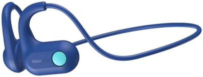 Ultra-Lightweight Kids Bluetooth Headphones – Vibrant Blue Air Conduction Design with IPX5 Waterproofing, 15-Hour Playtime, and Safe Listening Technology for School and Outdoor Fun – Perfect for Active Kids and Young Adventurers