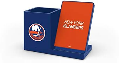 SOAR NHL Wireless Charging Station and Desk Organizer – Premium Qi Fast Charger with Team Logo for Sports Fans, Sleek Accessory Holder for a Tidy Workspace, Perfect for Phones and Essentials
