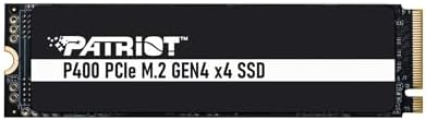 Patriot Memory P400 Lite 500 GB M.2 PCIe Gen 4 SSD – Ultimate High-Speed NVMe Storage for Gaming and Content Creation – Reliable Performance with Enhanced Thermal Management and 3-Year Warranty – Upgrade Your System Now!