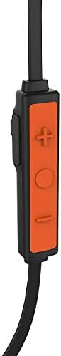 Motorola Verve Loop Ultra-Light Wireless Stereo Earbuds – Splash Resistant, Voice Assistant Compatible for Seamless Connectivity – Perfect for Active Lifestyles and Everyday Use (Orange)