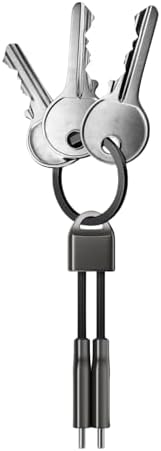 ChargeKey 240W V2 – USB C to USB C Keychain Charger – The Ultimate Charging Solution for The Modern, Portable Charger for iPhone, USB Keychain – Enhanced Compatibility and Speed