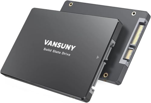 Upgrade Your PC or Laptop with Vansuny 128 GB SATA III SSD – High-Speed 2.5” Internal Solid State Drive with 450 MB/s Read Speed, Advanced 3 D NAND Flash for Enhanced Performance and Reliability