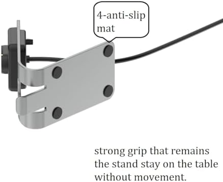 Amazfit Smartwatch Fast Charging Dock – Compact USB Charger for GTR 3, GTS 3, T-Rex 2 & Cheetah Models (Sleek Gray) – Reliable Power Solution for On-the-Go Lifestyle and Seamless Smartwatch Experience