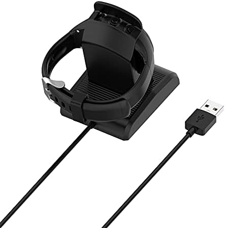 Premium USB Charger Dock for Tec Tec Tec ULT-G Golf Watch – High-Speed Replacement Charging Cable with Enhanced Compatibility for Smart Golfers – Durable, Portable, and Sleek Black Design for Effortless Power on the Course