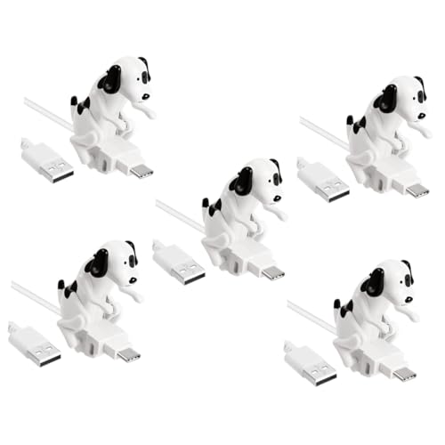 HOMSFOU Creative Puppy Cable Organizer – Durable Metal Dog-Shaped Charging Holder for Effortless Tangle-Free Cable Management, Lightweight & Playful Tech Accessory Perfect for Home Office Décor and Dog Enthusiasts