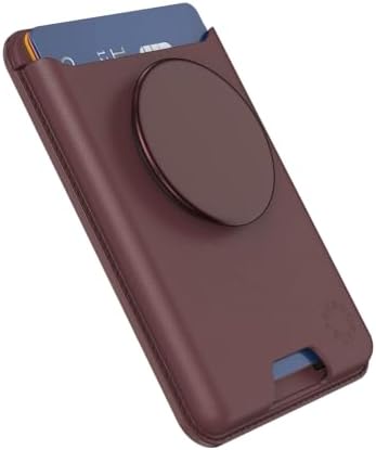 Chic Lavender Pop Sockets Phone Wallet with Expanding Grip & Mag Safe Compatibility – Stylish Card Holder for Effortless Wireless Charging & Enhanced Smartphone Functionality – Perfect Accessory for Active Lifestyle Users