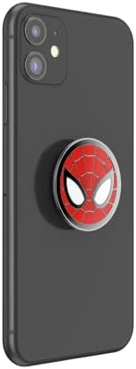 Mag Safe-Compatible Spiderman Enamel Ghost Spider Suit Pop Socket – Ultimate Hands-Free Kickstand & Wireless Charging Grip for Mobile Convenience and Style