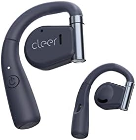 Cleer Audio ARC Open-Ear True Wireless Headphones – Cutting-Edge Touch Control, Extended Battery Life & Crystal Clear Sound for Music Lovers & Podcasters (Light Grey) – Perfect for Active Lifestyles & Effortless Device Integration