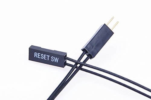 Premium 22 AWG Motherboard Extension Cable Set with Gold-Plated Plugs – 11-Inch High-Performance Cables for Enhanced PC Connectivity, Featuring Six Essential Connectors: Power, LED, HDD LED, Power SW, Reset SW, and HD Audio – Ideal for Streamlined Cable Management and Superior Signal Integrity in Any Computer Build