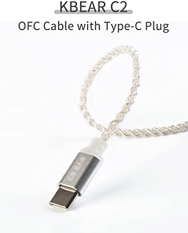 Transform Your Sound Journey with keephifi KBEAR Flash Hi-Fi Earphones – Premium Dual Driver Hybrid In-Ear Monitors in Stunning CNC Aluminum Alloy, Featuring Detachable 2 PIN-C Cable for Customization and Ergonomic Comfort for Extended Listening Sessions (Purple, Without Mic)