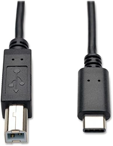 Tripp Lite 6 ft USB 2.0 Cable – High-Speed Type-C to Type-C M/M for Effortless Data Transfer and Fast Charging, Ideal for Laptops, Tablets, and Smartphones, Durable Design with Reversible Connector for Maximum Compatibility and Convenience