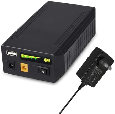 Talentcell 12 V Lithium-Ion Power Bank – 9000 m Ah Portable Battery Pack with Multi-Output Options for LED Lights, CCTV, Heated Jackets & Mobile Devices – Reliable, Lightweight, and Fast-Charging Solution for On-the-Go Power Needs