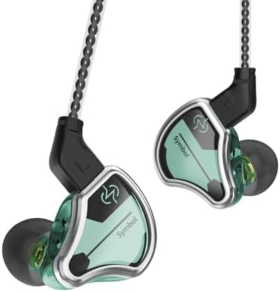 CCZ BC02 Professional Hi Fi In-Ear Monitor Headphones – Dynamic Driver Bass Earbuds with Built-in MIC for Immersive Stereo Sound – Ergonomic Design & Enhanced Device Compatibility – Perfect for Music Lovers and Audiophiles