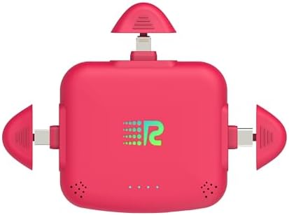 Universal COMET 3200 m Ah Portable Power Bank – Fast Charging 2.1 A, Multi-Device Compatibility for i Phone 16/15/14/13, Type C & Micro-USB – Pre-Charged, Charge 3 Devices Simultaneously, Compact Design for On-the-Go Power Solutions