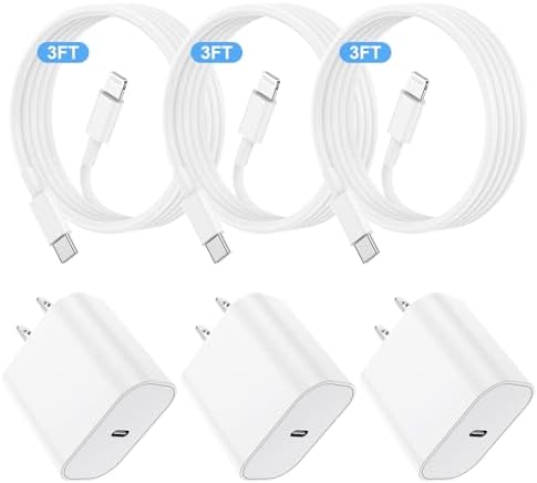 Ultra-Fast Charging Kit for i Phone 14/13/12 – 20 W USB-C Power Block & Dual 6 FT Lightning Cables in Vibrant Green – Superior Compatibility for Pro/Plus Models – Recharge Up to 50% in Just 30 Minutes – Stylish, Durable Design for Daily Use – Maximum Efficiency Meets Trendy Aesthetics