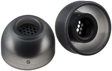 Enhance Your Audio Experience with AZLA Sedna Earfit MAX TWS Earbud Tips (S/MS/M) – Premium Noise-Canceling Silicone Eartips in Dark Gray for Ultimate Comfort and Sound Isolation, Perfectly Compatible with Sony, Samsung, and Sennheiser Wireless Headphones