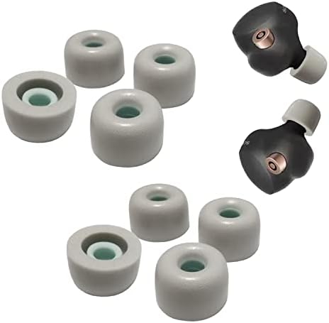 Premium Memory Foam Eartips for Sony WF-1000 Series – Superior Comfort & Noise Isolation Replacement Tips for WF-1000 XM4, XM5, XM3, SP900, XB700, WI-1000 X – 3 Pairs in Classic Black for Enhanced Audio Experience and Compatibility