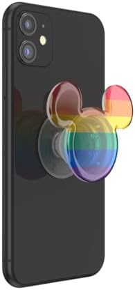 Disney Classic Mouse Pop Sockets Phone Grip with Versatile Kickstand – Ultimate Anti-Drop Phone Holder for One-Handed Use and Easy Style Switchability – Compatible with i Phone, Samsung, and Most Cases – Ideal for Wireless Charging and Everyday Convenience