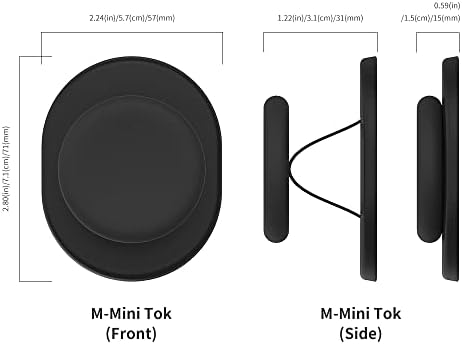 Experience the Ultimate Sinjimoru Magnetic Phone Grip & Holder – Ergonomic Design for i Phone 12-16, Multi-Functional Stand for Hands-Free Viewing, Enhanced 2500 g Magnetic Strength, Soft Silicone Comfort Band, and Stylish Pastel Colors for Personal Expression