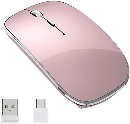 Elevate Your Computing Experience with the Q23 S Black Wireless Mouse – Rechargeable, Dual Mode USB-A & Type-C, Silent Operation, and 3 Adjustable DPI for Ultimate Precision and Versatility Across Laptops, Macs, PCs, and Android Devices