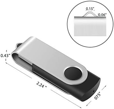 Enfain 64 GB USB 3.0 Flash Drive Pack – High-Speed Data Transfer Up to 90 MB/s, Multi-Color Thumb Drives for Effortless File Sharing & Storage, Perfect for Students and Professionals, Portable & Durable USB Storage Solution