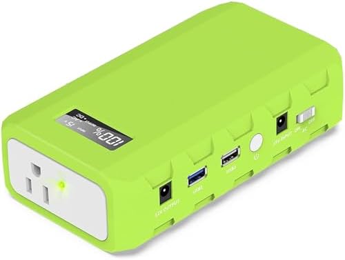 High-Capacity Sin Keu Power Bank 24000 m Ah with 110 V AC Outlet – Ultimate Portable Charger for Laptops, Smartphones, and Emergency Power Needs – Fast Charging Solution for i Phone 15 and More, Ideal for Outdoor Adventures and Home Office Use