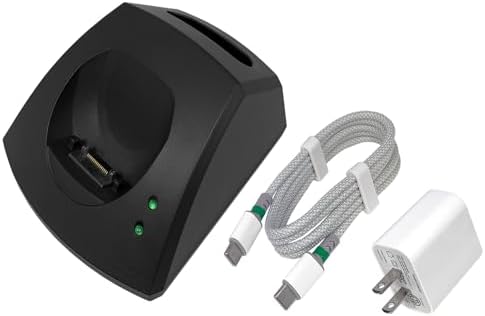 Ascom Dual Power Charger for d63/i63 & d62/i62 Phones – Effortless Simultaneous Charging for Mobile & Spare Battery, Advanced Fast Charging Technology, Compact & Portable Design with Included Power Supply for Ultimate Compatibility