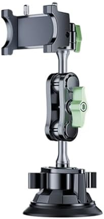 Ultra-Stable Suction Cup Phone Mount for Vloggers – 360° Rotating Holder for Windshield, Roof, and Car Window – All Smartphone Compatibility – Secure & Easy Installation for Capturing Stunning Content on the Go
