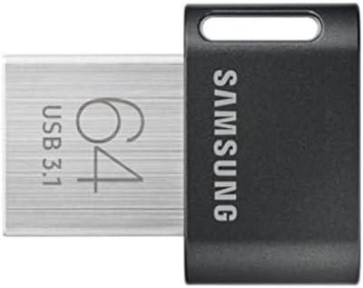 Samsung FIT Plus 512 GB USB 3.2 Flash Drive – Ultra-Fast Portable Storage with Read Speeds Up to 400 MB/s, Compact Design, Durable Memory Stick Compatible with USB 2.0 for Easy File Transfer and Backup