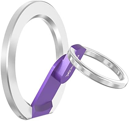 Magnetic 2-in-1 Phone Grip & Kickstand – Rapid X Snapo for i Phone 12-15 Series – Lightweight Aluminum Holder with 360° Flexibility and Enhanced Compatibility – Perfect for Hands-Free Viewing in Multiple Colors