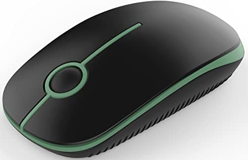 Sleek Vssoplor Wireless Mouse – Ultra-Slim Silent Optical Companion for Laptops & PCs | 2.4 GHz Nano Receiver, Perfect for Quiet Workspaces & Travel | Enhanced Compatibility for Windows, Mac & Linux