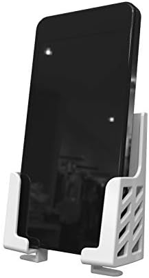 Versatile Wall-Mount Dock for Tablets, Smartphones & E-Readers – Innovative Adhesive or Screw Installation – Sleek White Finish for Effortless Home or Office Integration – Compatible with i Pad, Samsung, Google, and Surface Models – Optimize Space and Improve Accessibility – Ideal for Kitchen, Living Room, or Workspace Organization – Robust Design for Daily Use with Hassle-Free Maintenance