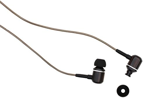 Elevate Your Audio Experience with Symphonized MTRX 2.0 Premium Wired Earbuds – Stylish Wood In-Ear Headphones Featuring Noise Isolation, Built-in Microphone & Volume Control, Ideal for Android Devices, Computers & Laptops (Gun Metal Finish) – Exceptional Sound Quality & Comfort for Music Lovers and Professionals