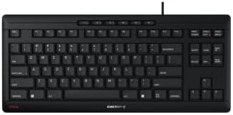CHERRY Stream TKL Wired USB Keyboard – Compact Silent Keystroke Design for Enhanced Office Productivity and Ergonomic Comfort – Ideal for Professionals and Minimalist Workspaces