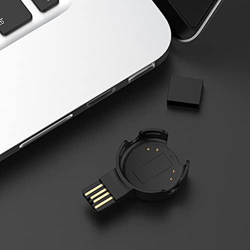 Fit Turn 2 Pack Magnetic USB Charger for Polar Sense & OH1 – Travel-Friendly Fast Charging Solution with Lightweight Design for Smartwatch Power Needs – Efficient Cordless Charging with Enhanced Compatibility