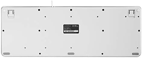 Durable & Washable Perixx PERIBOARD-517 Wired USB Keyboard – IP65 Certified, Ergonomic Design for Home & Office Use, Enhanced Compatibility with Windows & mac OS, Ideal for Quick Cleaning and Hygiene