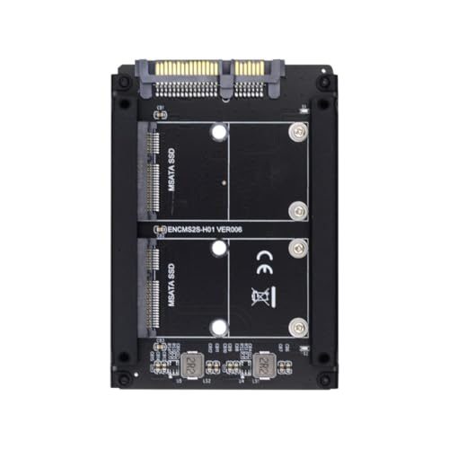 Chenyang Dual Function MSATA SSD JBOD Adapter with USB C 2.5″ Hard Drive Enclosure – Unmatched Speed and Versatility for Enhanced Storage Solutions