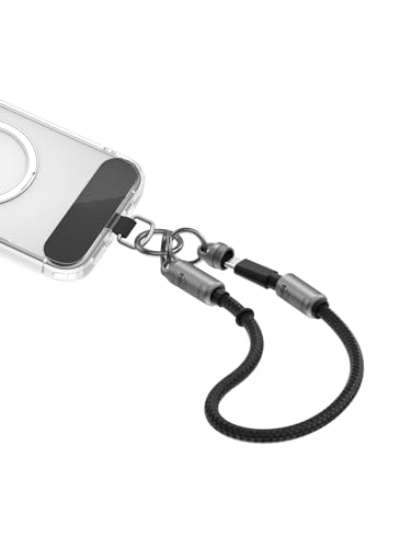 Hagibis 1 ft USB4 Cable with Lanyard – 80 Gbps High-Speed Data Transfer & 240 W Fast Charging for i Phone 16 Pro Max & i Pad Pro – Portable Grey USB C to Type-C Cable with 8 K@60 Hz Video Output – Ultimate Tech Accessibility and Performance