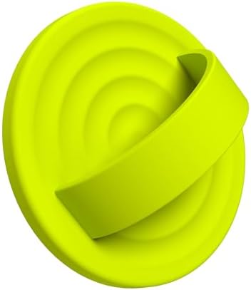 Transform Your i Phone Experience with the Neon Yellow Magnetic Phone Grip – Perfectly Engineered for Mag Safe Compatibility, Ergonomic Silicone Comfort, and Versatile Removable Loop Design for Effortless One-Handed Operation on Pro Max/Plus/16/15/14/13/12 Models – A Stylish Blend of Functionality and Contemporary Aesthetics