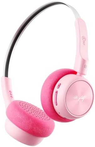 Nostalgic Retro Wireless Bluetooth Headphones – 60-Hour Battery Life, Lightweight Comfort, Built-in Microphone, Dual Device Pairing & Custom Sound App for an Immersive 80 s & 90 s Audio Adventure – Ideal for Active Music Enthusiasts and Daily Listening